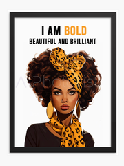 I Am Bold Poster