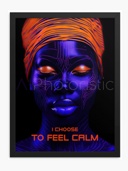 I Choose to Feel Calm Poster