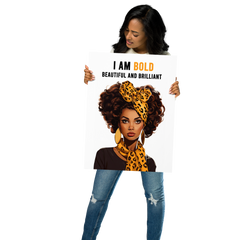 I Am Bold Poster